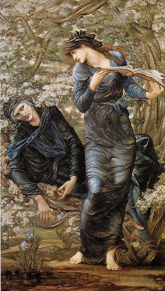 Edward Burne-Jones The Beguiling of Merlin France oil painting art